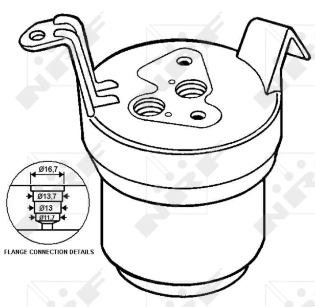Filtro deshidratante NRF 33021