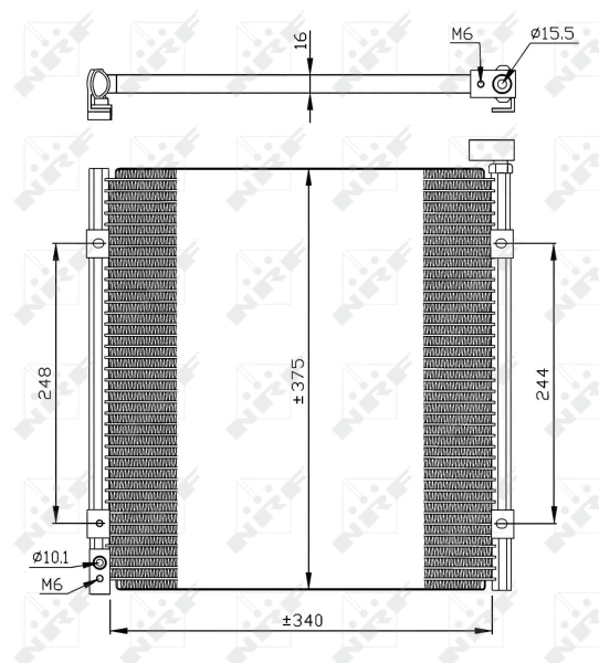 Aire acondicionado capacitor NRF 35264 precio, desde 47,53 EUR