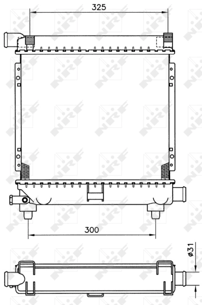 Comprar BM534 Magneti Marelli Radiador de auto