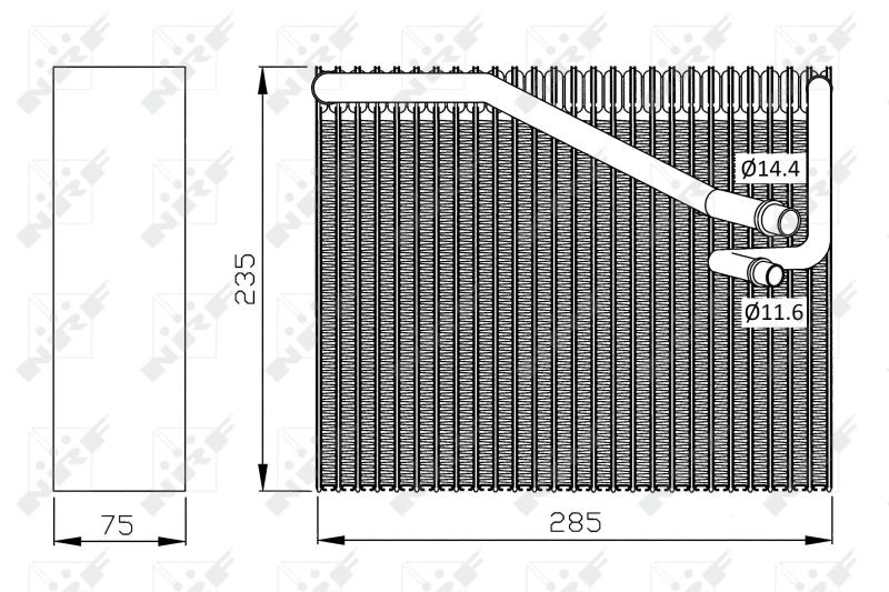 Evaporador NRF 36081