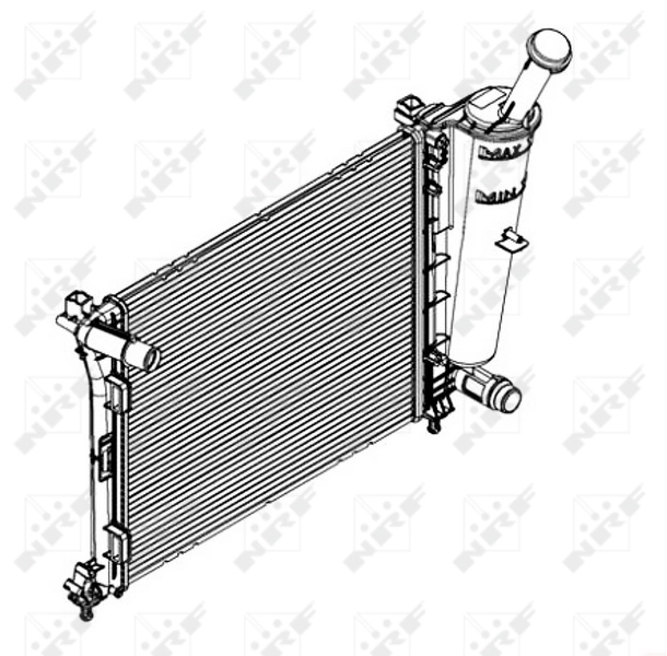 Refrigeración del motor para Fiat 500  312