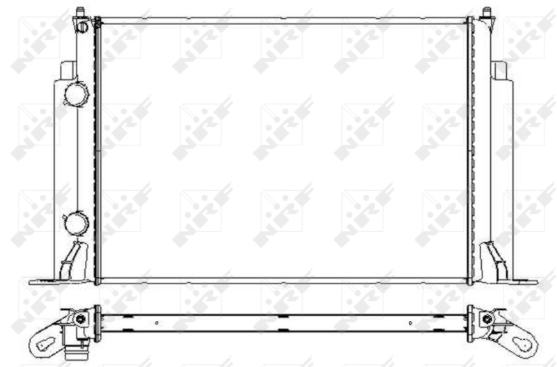 Comprar 53609 NRF Radiador de auto