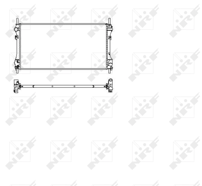 Comprar 509697 NRF Radiador de auto