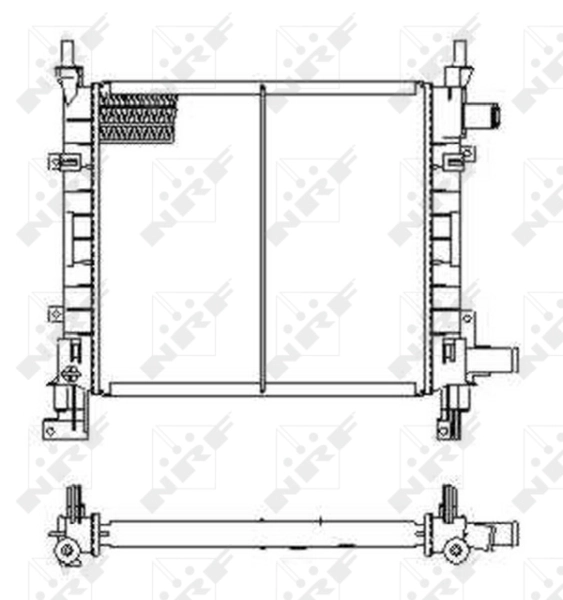 Comprar 54671 NRF Radiador de auto