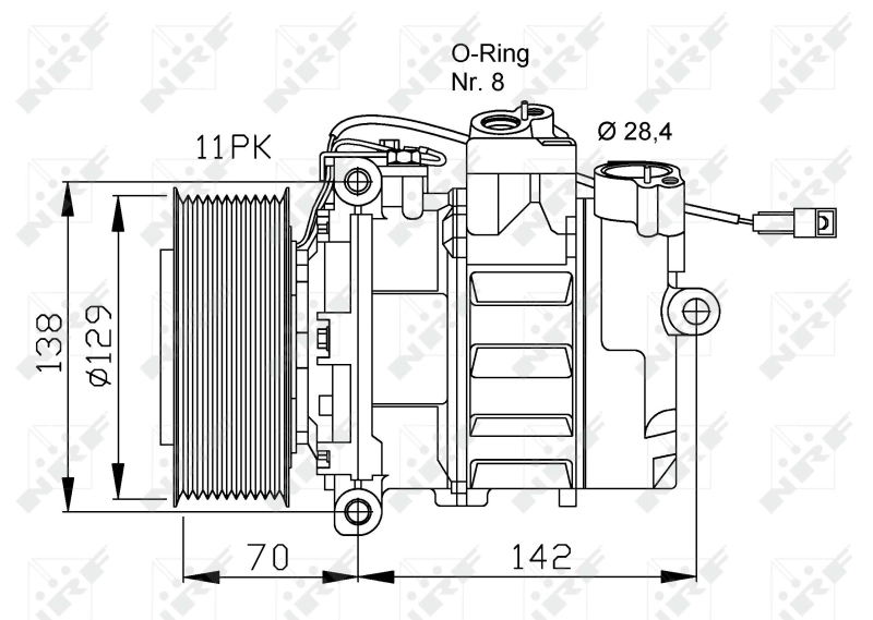 Comprar Compresor de aire acondicionado Mercedes Benz Truck TRUCK ACTROS  