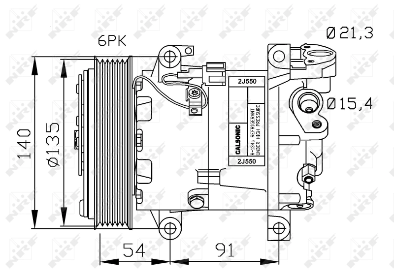 Comprar Compresor de aire acondicionado Nissan Primera  P11