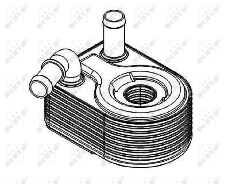 Radiador de aceite 31069 NRF