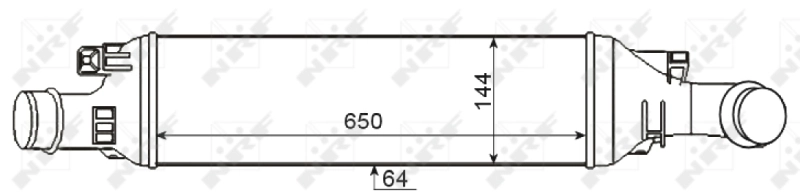 Intercooler 30339 NRF