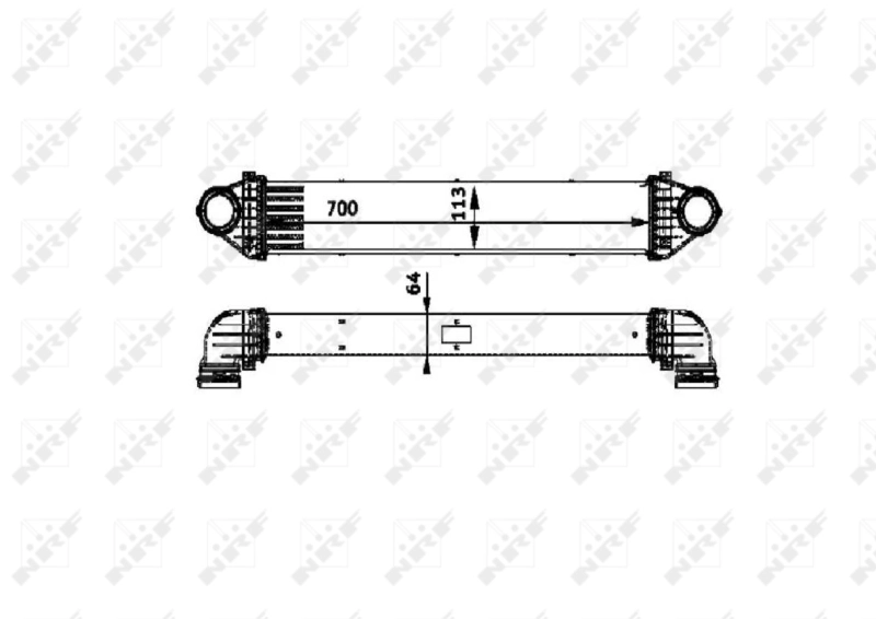 Intercooler 30900 NRF