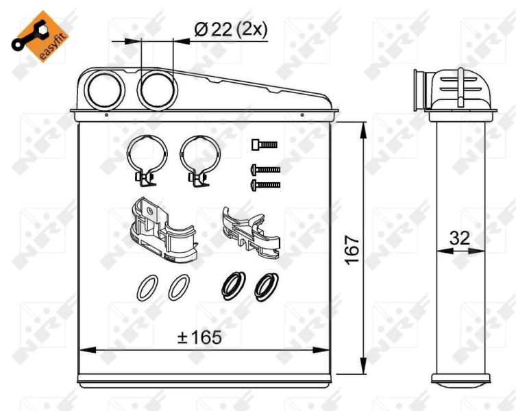 Calefactor NRF 58211