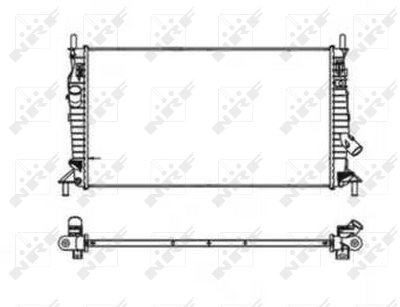 Radiador 53403 NRF