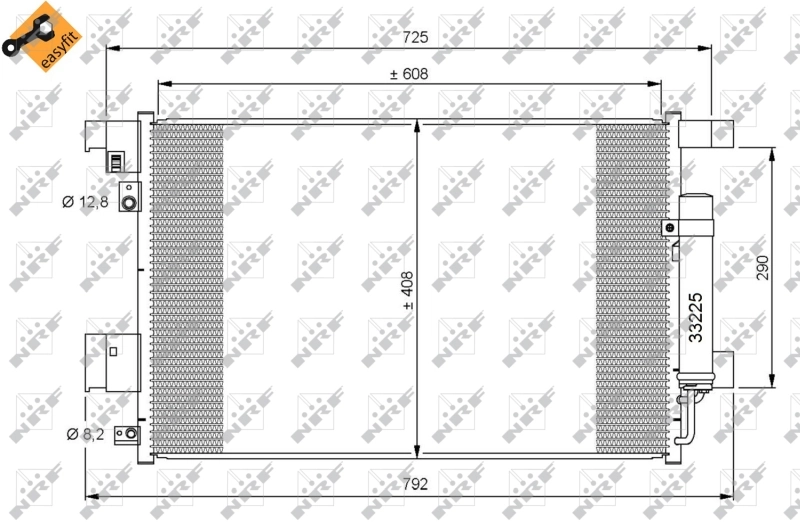 Condensador NRF 35872