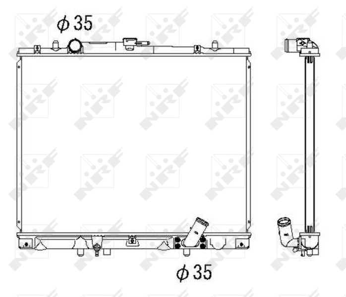 Comprar 53285 NRF Radiador de auto