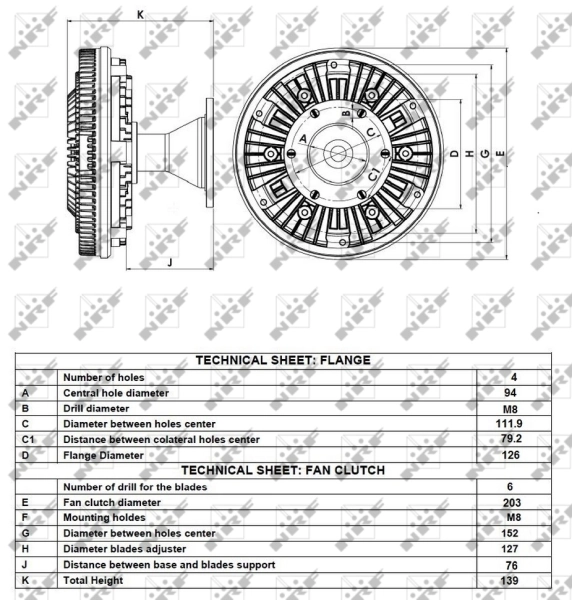 Comprar Embrague viscoso de ventilador Volvo Trucks TRUCK FH12  