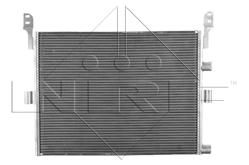 35788 NRF Radiador de aire acondicionado