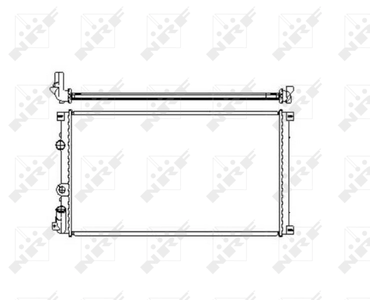 Comprar 55350 NRF Radiador de auto