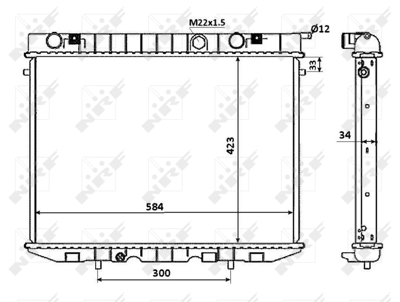 Comprar 91140257 Opel Radiador de auto