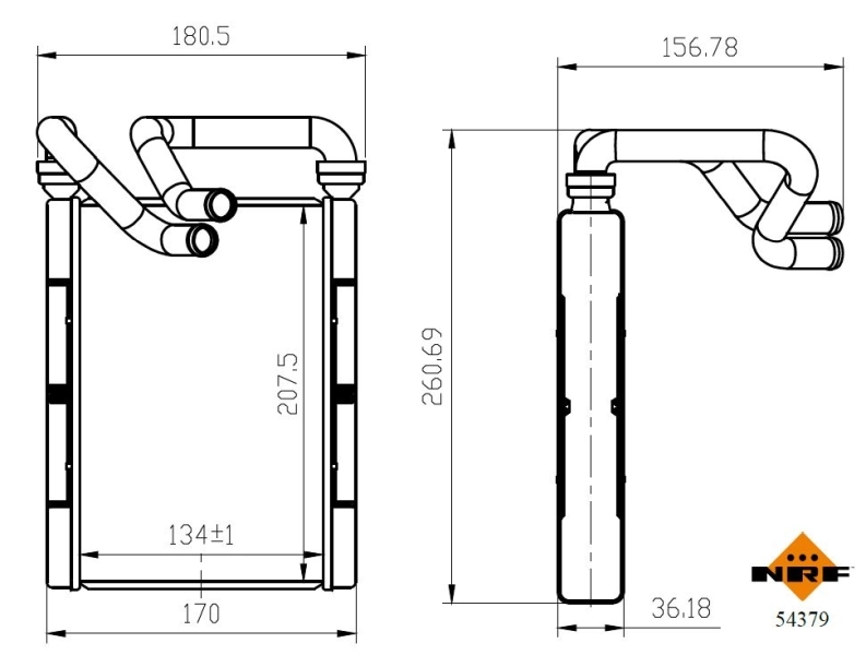 Calefactor NRF 54379