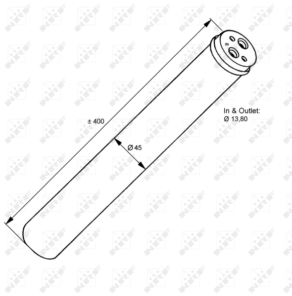 Filtro deshidratante NRF 33118