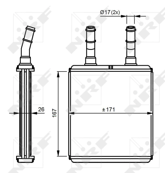 Comprar Radiador calefacción Hyundai Accent I 
