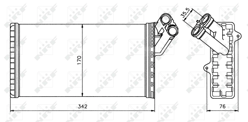 Calefactor NRF 58066