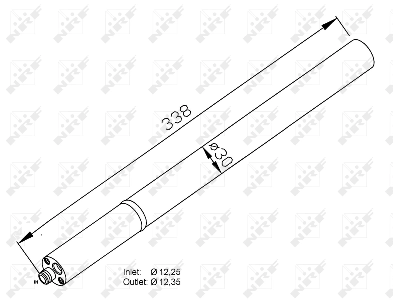 Filtro deshidratador 33211 NRF