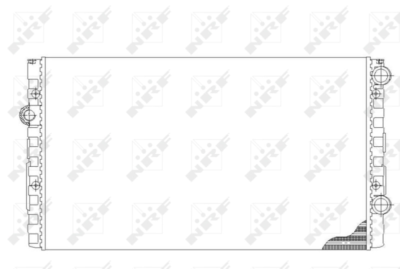 Radiador 50454 NRF