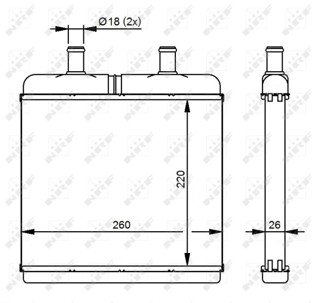 Calefactor NRF 54214