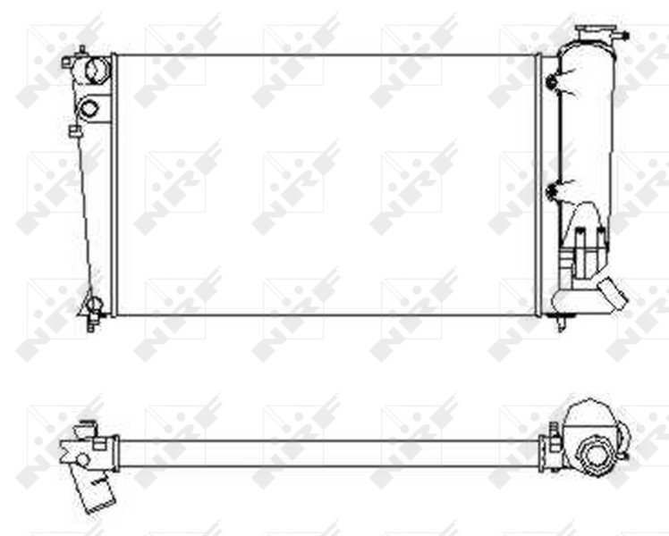 Comprar 58922 NRF Radiador de auto