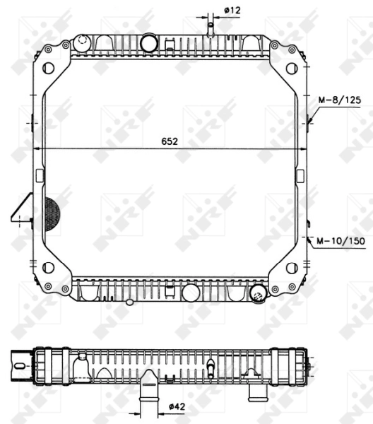 Comprar 503474 NRF Radiador de auto