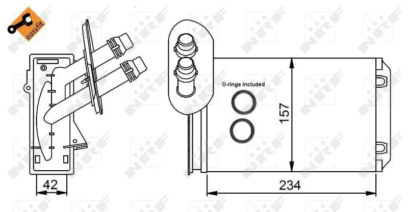 Calefactor NRF 58223