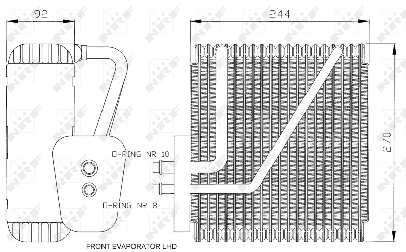 Evaporador NRF 36045