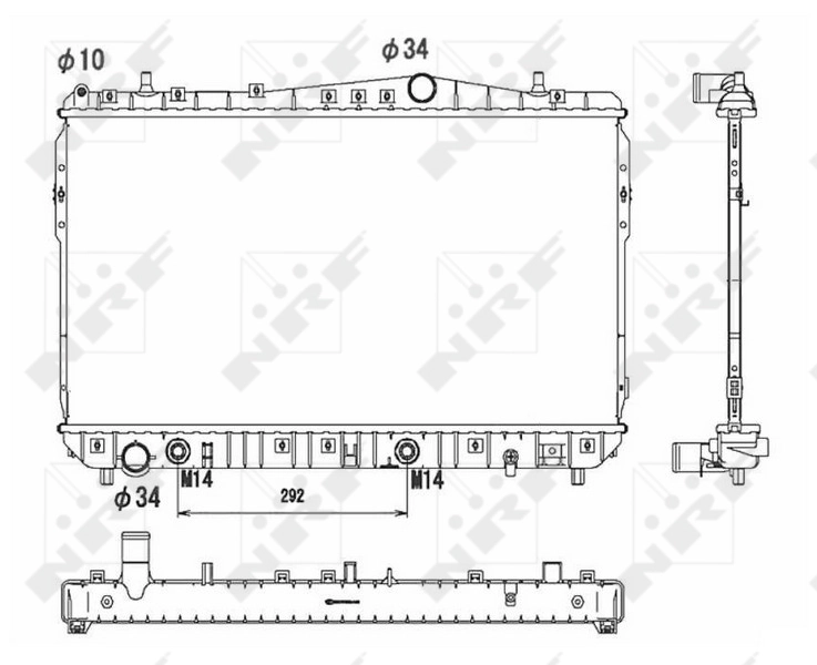 Comprar 53732 NRF Radiador de auto