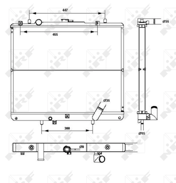 Comprar 52234 NRF Radiador de auto