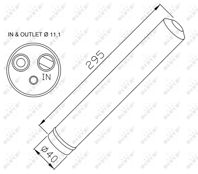 Filtro deshidratante NRF 33298