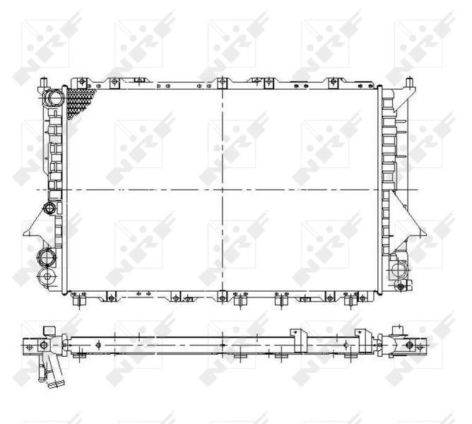 Comprar 58868 NRF Radiador de auto