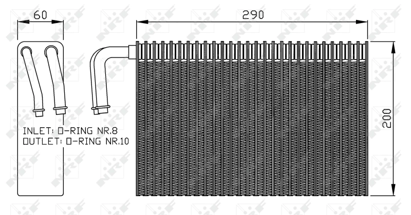 Evaporador NRF 36146