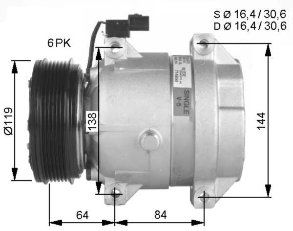 Compresor ac NRF 32483G precio, desde 225,06 EUR