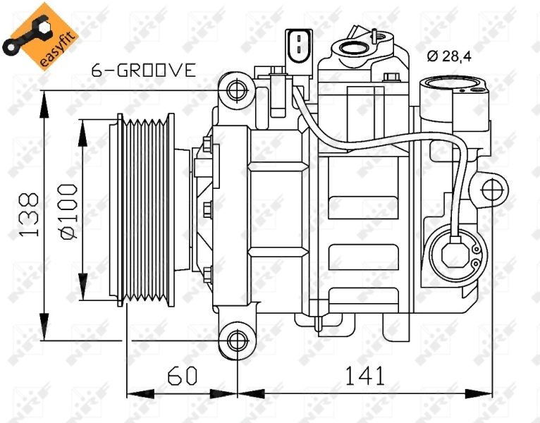 Compresor ac Audi Q7 SUV (4MB, 4MG, 4MQ) (2015 - 2026) precio, desde 272,66 EUR