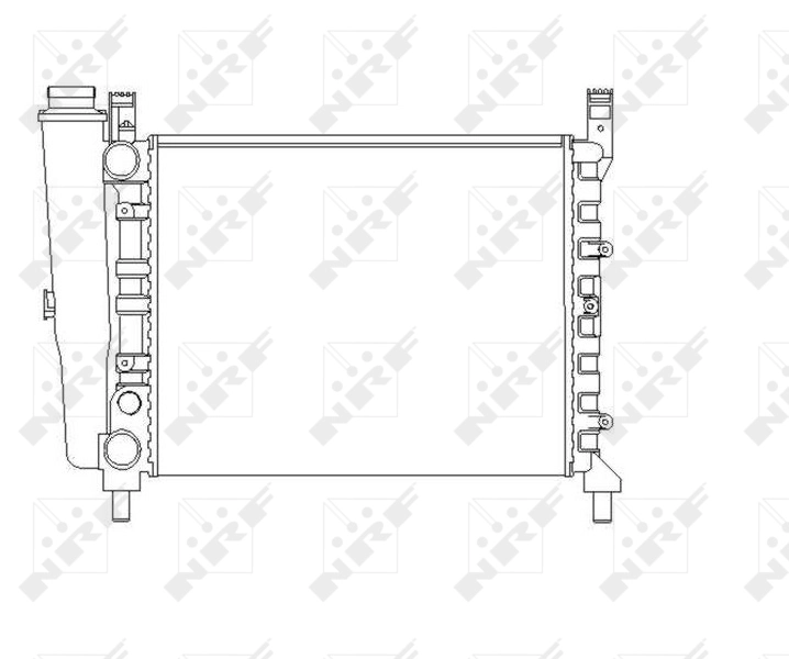 Comprar 54680 NRF Radiador de auto
