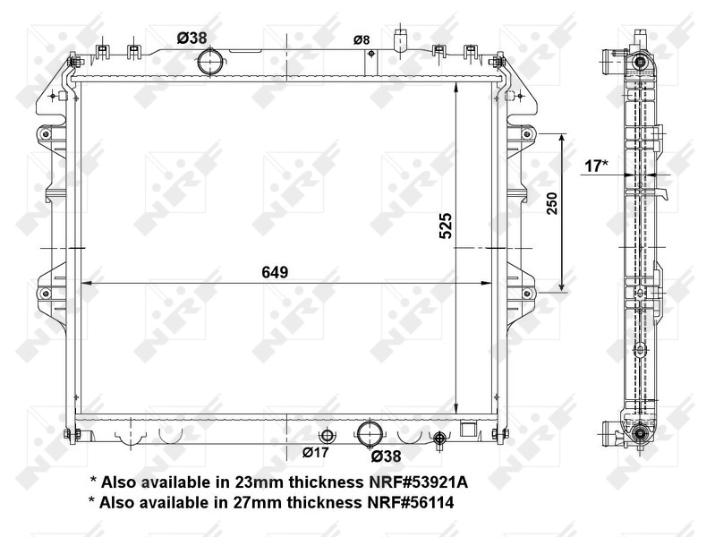 Água radiador Toyota Hilux pick-up (KUN15) (2005 - 2012) precio, desde 132,34 EUR