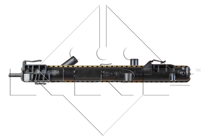 Água radiador NRF 58148 precio, desde 40,98 EUR
