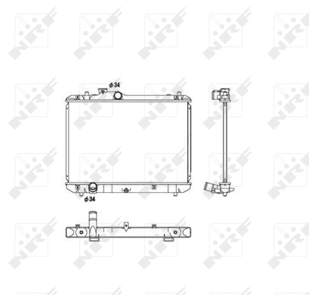 Refrigeración del motor para Suzuki Swift III RS