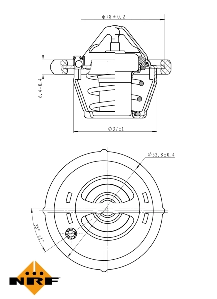 Termostato 725159 NRF