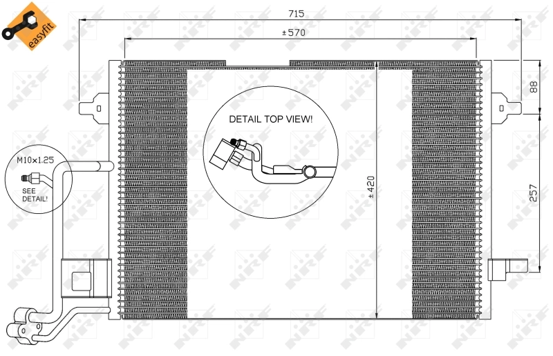 Condensador NRF 35308