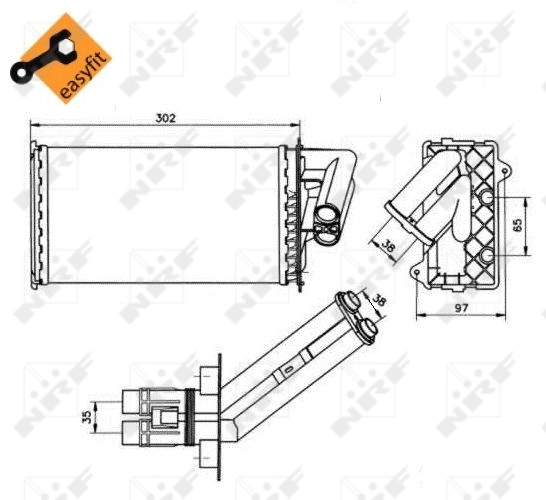 Calefactor NRF 50577