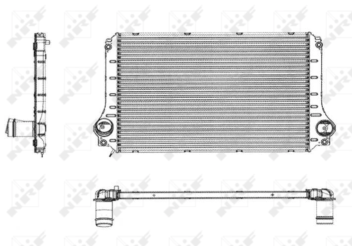 Comprar 30784 NRF Turbo intercooler