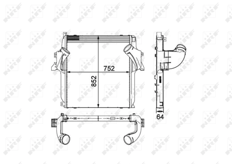 Comprar Intercooler Mercedes Benz Truck TRUCK ACTROS   a bajo precio