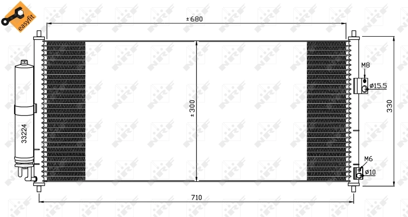 Comprar Condensador aire acondicionado Nissan Primera  P12