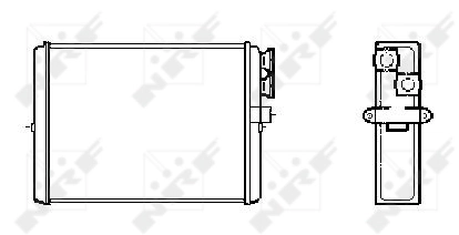 Comprar 53559 NRF Radiador calefacción
